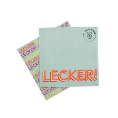 Servietten 'LECKER'