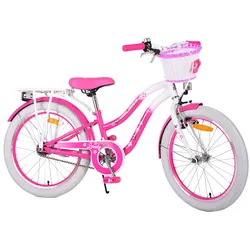 TPFSports Lovely Kinderfahrrad - Mädchen - 20 Zoll - 2 Handbremsen - Rosa