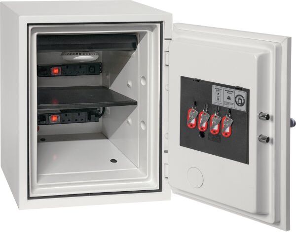 JC Pengeskabe Titan Batteriskab 25 Liter, 515x400x440mm
