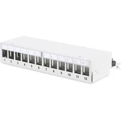 Digitus Modulares Desktop Patch Panel, geschirmt, 12-Port