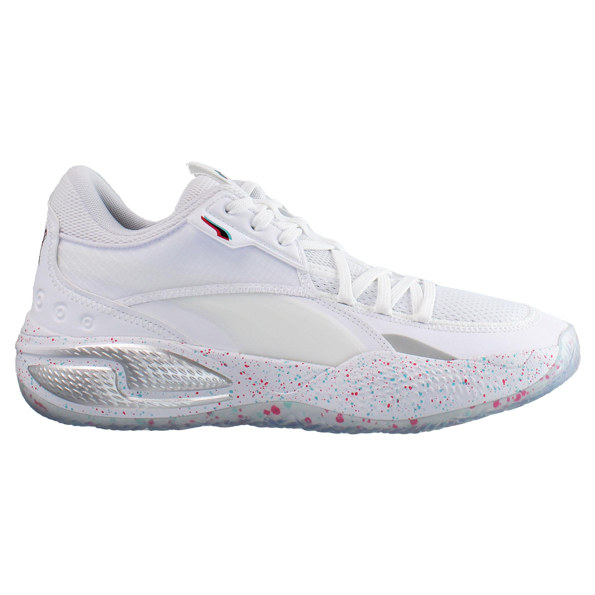 Puma Court Rider Tiktok Mens White Trainer
