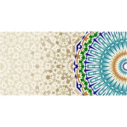 CoverYourDesk, Unterlage, Schreibtischunterlage Farbiges Mosaik