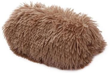 Uplifted Goods Plush Soft Warm Candy Colored Pet Bed Mat brown s