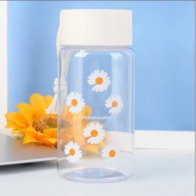 Inspire Select 2 L Water Bottle With Built In Straw & Time Marker Large Capacity Hydration Bottle For Sports & Fitness 3 Flower 500ml