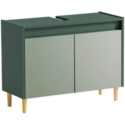 Waschbeckenunterschrank Lovis Dunkelgrün
