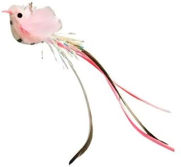 Inspired Living Suction Cup Feather Bird Cat Teaser Toy 4