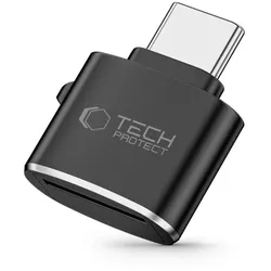 Tech-Protect UltraBoost Adapter microSD Kartenleser USB-C – Adapter für microSD Karten kompakt für Geräte