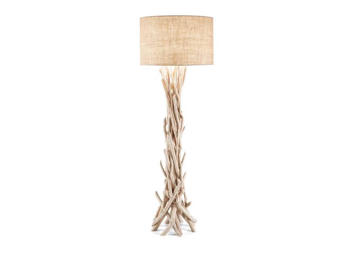 Ideal Lux Stehleuchte, Naturfarben, Kunststoff, getrocknete Naturmaterialien, 157.5 cm, Lampen & Leuchten, Innenbeleuchtung, Stehlampen, Stehlampen