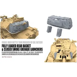 Meng-Model Israel Main Battle Tank Magach 6B GAL BATASH Fully Loaded Rear Basket