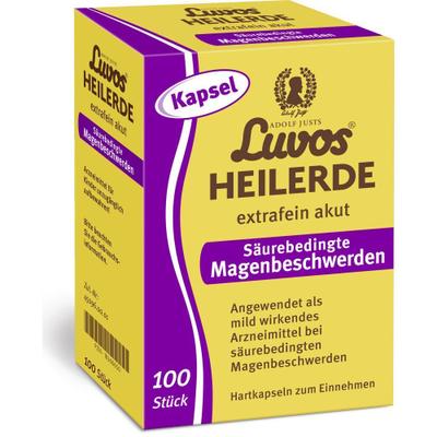Luvos Heilerde extrafein akut Säureb.Magenbe.Kaps. 100 St Kapseln