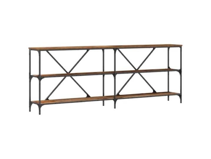 GPUTYGHN Konsolentisch Altholz 200 x 30 x 75 cm Holzwerkstoff Flur und Wohnzimmer,Regalbretter,Innenbereich,gerade Linien,Holzwerkstoff Oberfläche