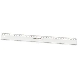 M + R Lineal 30,0 cm - glasklar