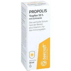 Beecraft Propolis Tropfen 55% Plus Echinacea 30 ml