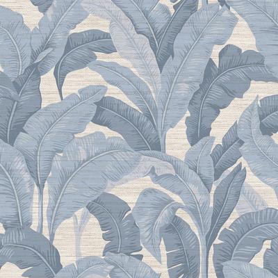 Tempaper Layered Palm Faux Grasscloth Peel and Stick Wallpaper