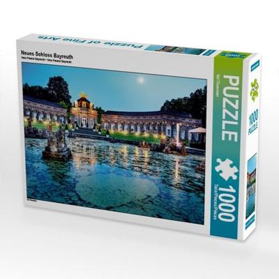 CALVENDO Puzzle Neues Schloss Bayreuth | 1000 Teile Lege-Größe 64x48cm Foto-Puzzle für glückliche Stunden