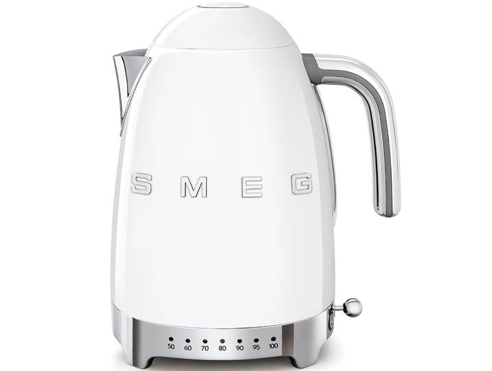 Bouilloire à température réglable 1,7l blanc smeg