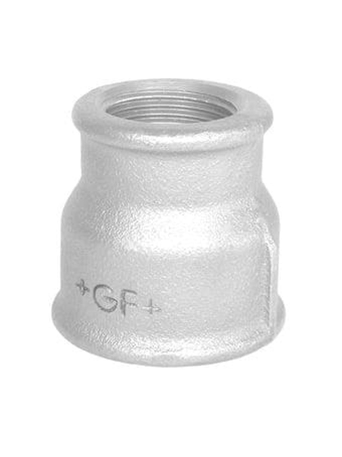 +GF+ Socket galvanized reducing 1" x 3/4"