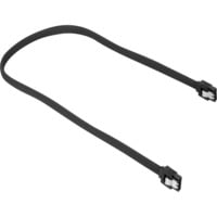 Sata III Kabel gesleevt schwarz, 30cm