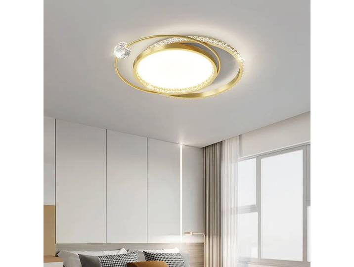 2026 moderne nordique minimaliste chambre Led plafonniers rond salon lampe romantique Lustre modeste plafonniers salle de bain Li