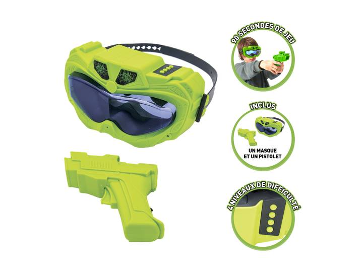 Masque Alien Vision avec Pistolet SILVERLIT