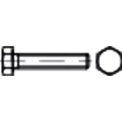 Sechskantschraube mit Gewinde bis Kopf ISO 4017 Edelstahl A4 M10 x 22mm