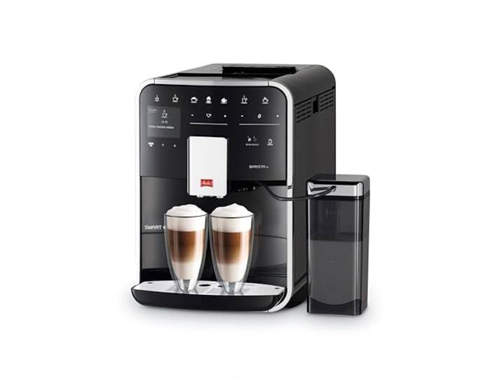 Melitta Caffeo Barista TS Smart F850-102 Volautomatische Koffiemachine Met Melkreservoir, Zwart