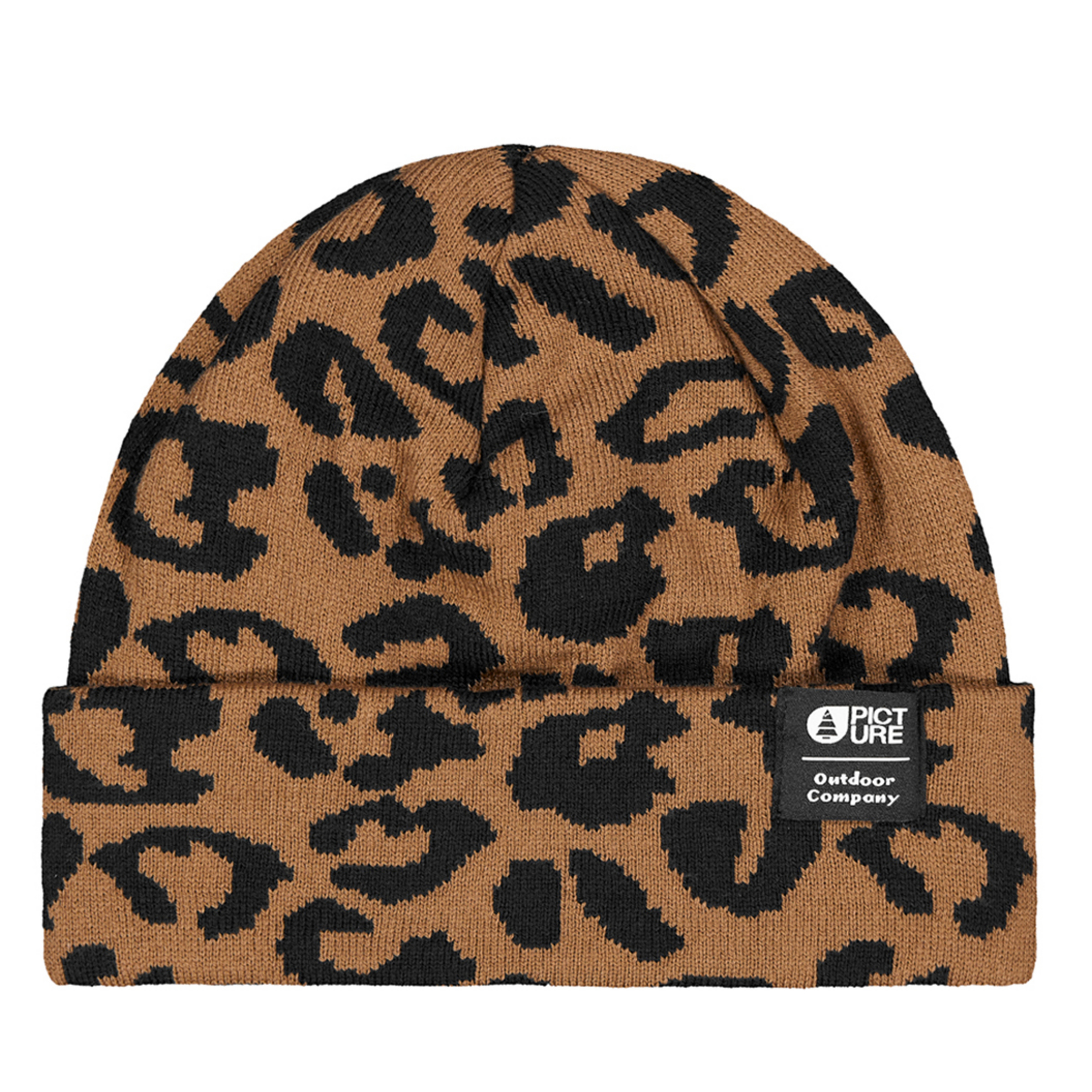 Picture Ribbing Mützen & Beanies braun Lifestyle Elastisch