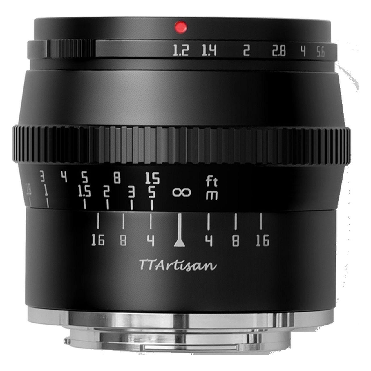 TTArtisan 50mm f1.2 for Fuji FX mount (APS-C) (Fujifilm X, APS-C / DX) (A17B)