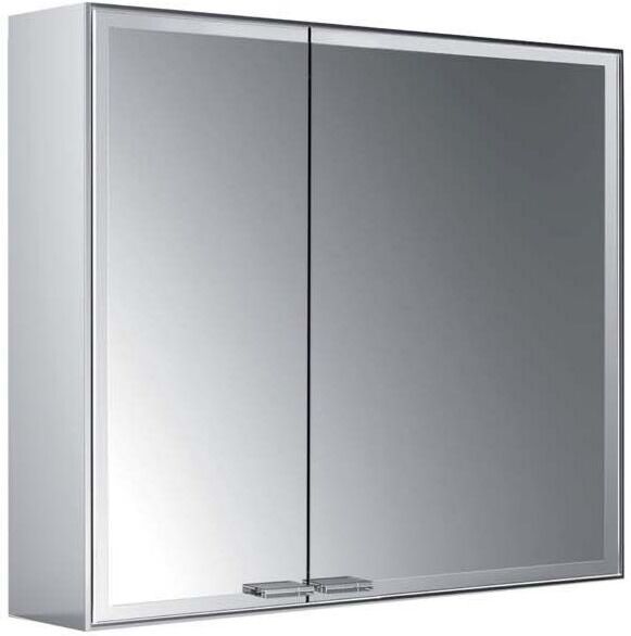 Emco Asis Prestige 2 Aufputz-Lichtspiegelschrank 989708002 788x639mm, breite Tür rechts, mit lightsystem
