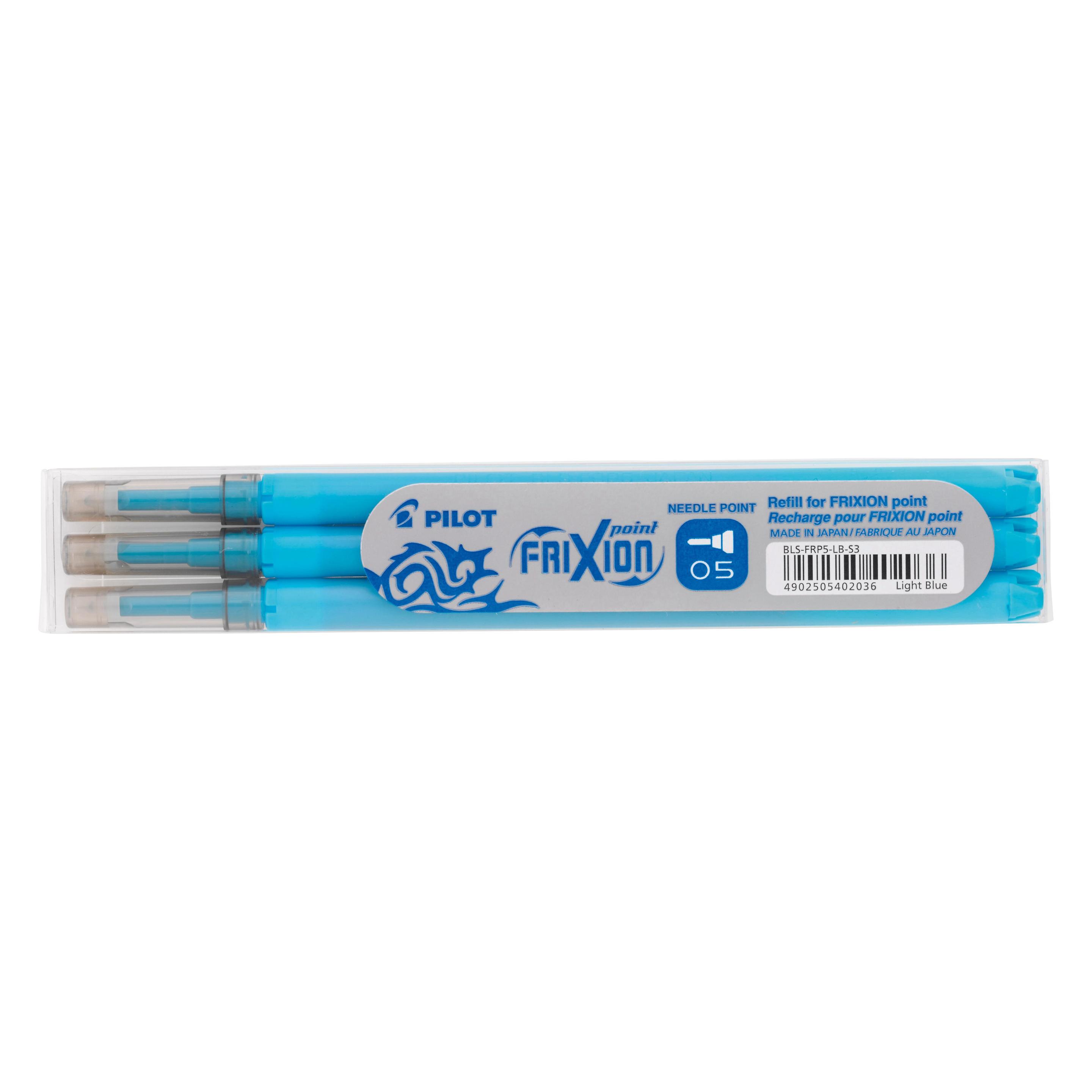 Pilot FriXion Refill Point Set Set à 3 (Hellblau, 0.50 mm, 3 Stk.) (BLS-FRP5-LB-S3)