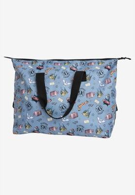 Women's Harry Potter Icons Weekender Duffel Bag Travel Carry-On All-Over Print Hedwig by Harry Potter in Multi