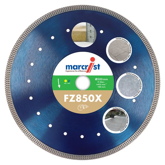 MARCRIST Feinsteinzeug-Trennscheibe FZ850-X 300x20mm 16926425