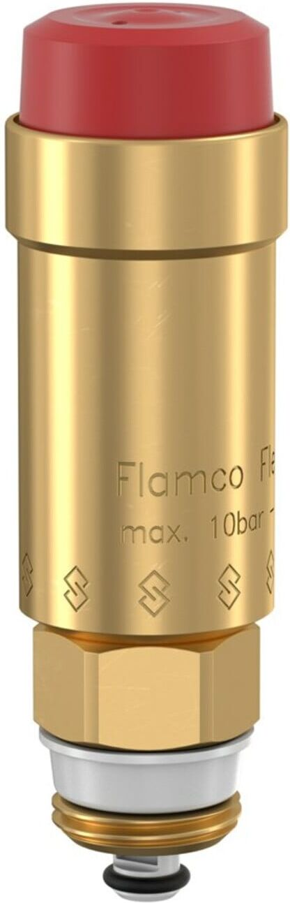 Flamco Schwimmerentlüfter Flexvent R 1/2, mit Absperrventil (27740)