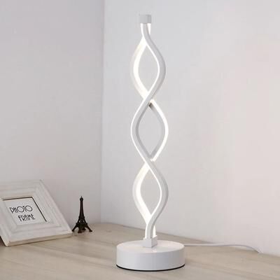 Uplift Essentials Artistic Seaweed Desk Atmosphere Lamp white