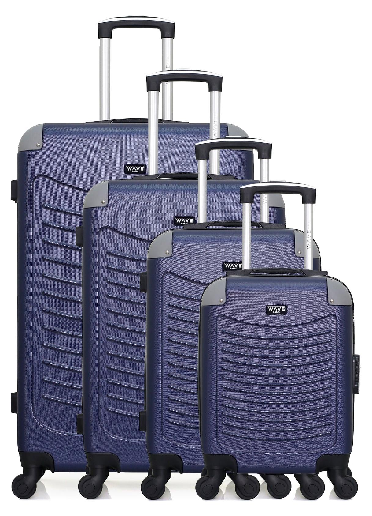 WAVE PARIS - Set aus 4 Koffern, Modell CONGO-M