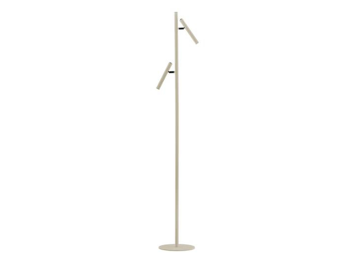 Hell Led-Stehleuchte, Sandfarben, Kunststoff, 163 cm, getrennt schaltbar, Lampen & Leuchten, Innenbeleuchtung, Stehlampen, Stehlampen dimmbar