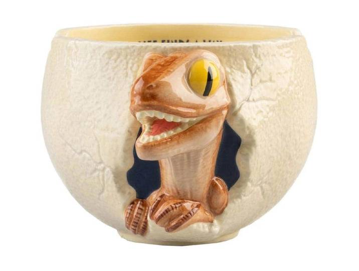Schüssel Grupo Erik Jurassic Park 3D 1 Stück , beige, B:25cm H:12cm T:25cm, Keramik, Schüsseln, Schüssel