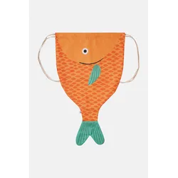 Don Fisher Fisch Rucksack Groß Orange Wasserabweisend