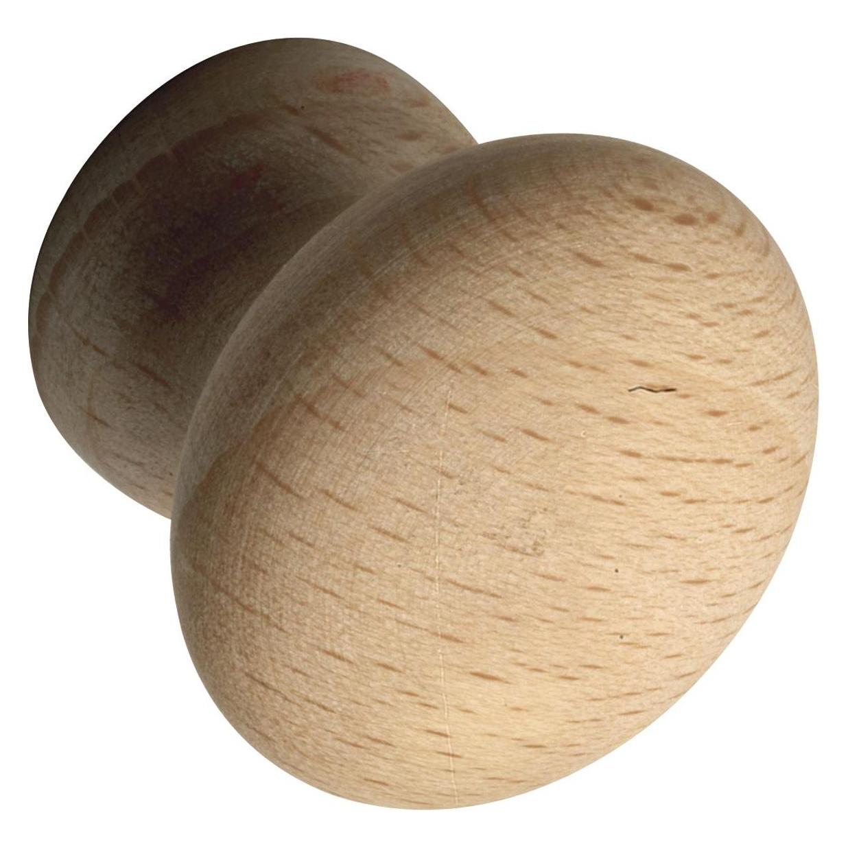Alles im griff Knopf Hemera ø 25 mm, Tiefe 26 mm, Buche roh (42737020)