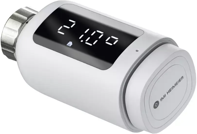 IMI Heimeier HeimSync Smart Tête thermostatique 1550-00.500   Bluetooth, programmation via smartphone, blanc
