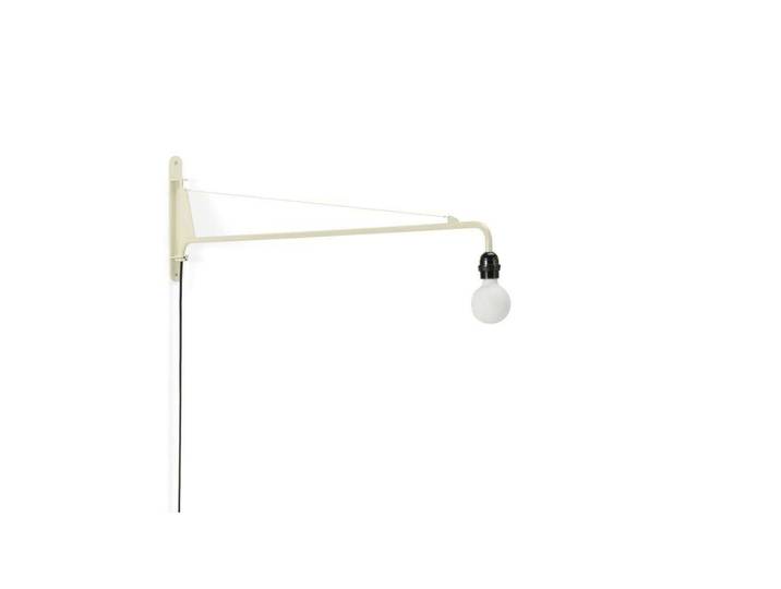 Petite Potence Wandleuchte Weiß - Vitra - Wohnzimmer - Metall