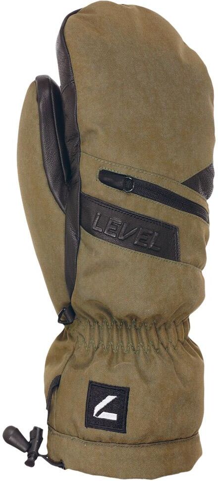 Level  - Switchback Mitt Vert Olive - L - Moufles