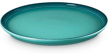 Le Creuset Bleu Riviera Stoneware Coupe Collection 22cm Side Plate