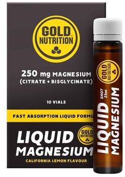 GOLDNUTRITION Liquid Magnesium Lemon 10 ampolas