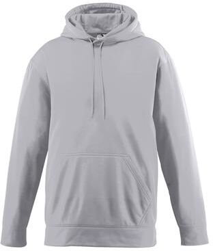 Augusta Sportswear 5505 Wicking Fleece Hoodie in Grey size Large