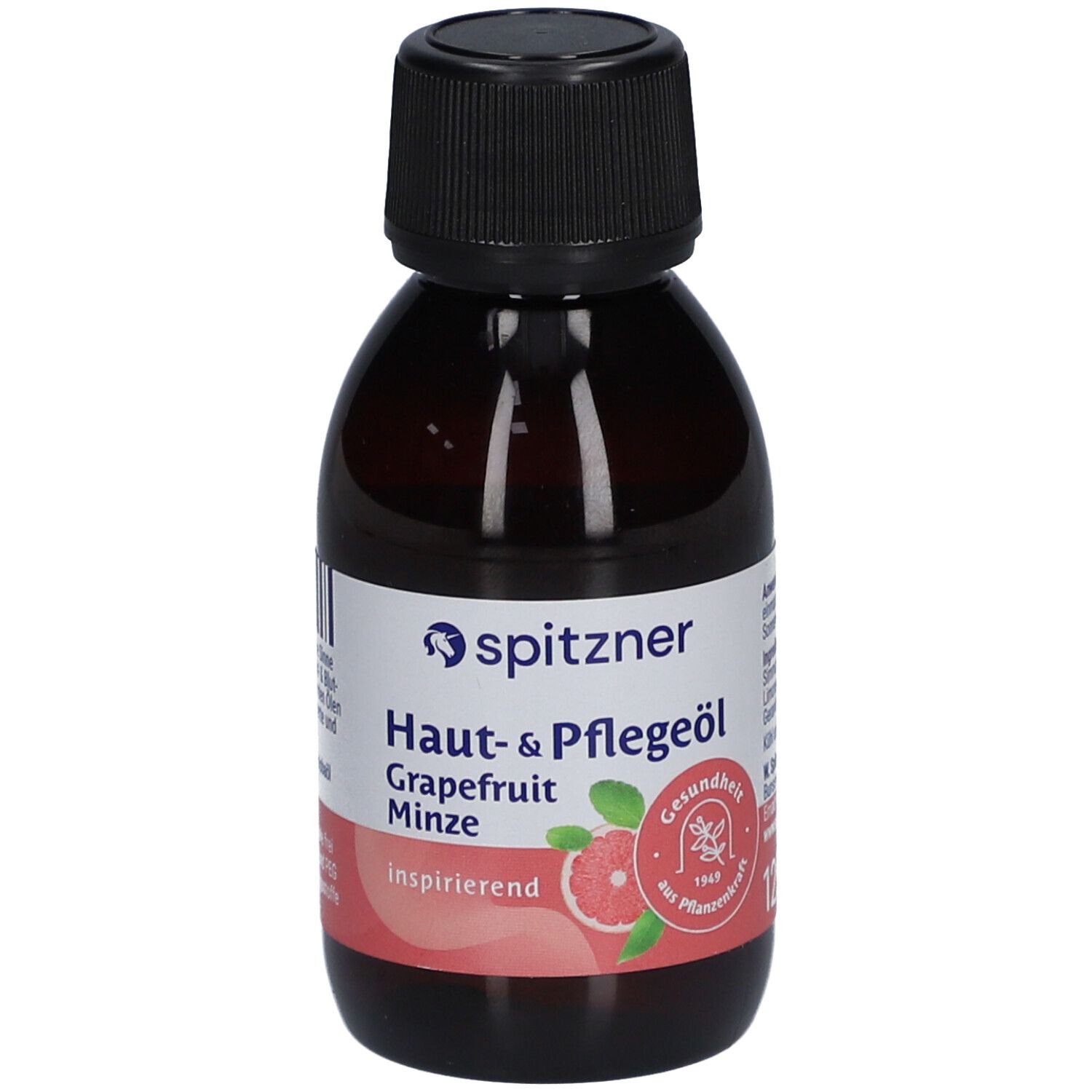 Spitzner Haut- u.Pflegeöl Grapefruit-Minze 125 ml Öl