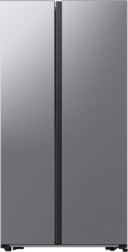 Samsung Side-by-Side mit AI Energy Mode und SpaceMax, 583 , Freistehend, Amerikanische Tür, Edelstahl, 2 Tür(en), Berührung, Innen