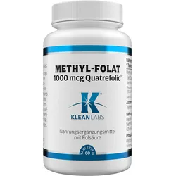Methyl Folat 1000 Mcg Klean Labs 60 ST