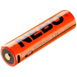 Nebo wiederaufladbare Batterie 18650, 3200MAH (1 Stk., 18650, 3200 mAh), Batterien + Akkus