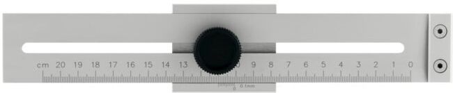HOLEX Trusquin universel avec coulisseau plat 300 mm (446150 300)
